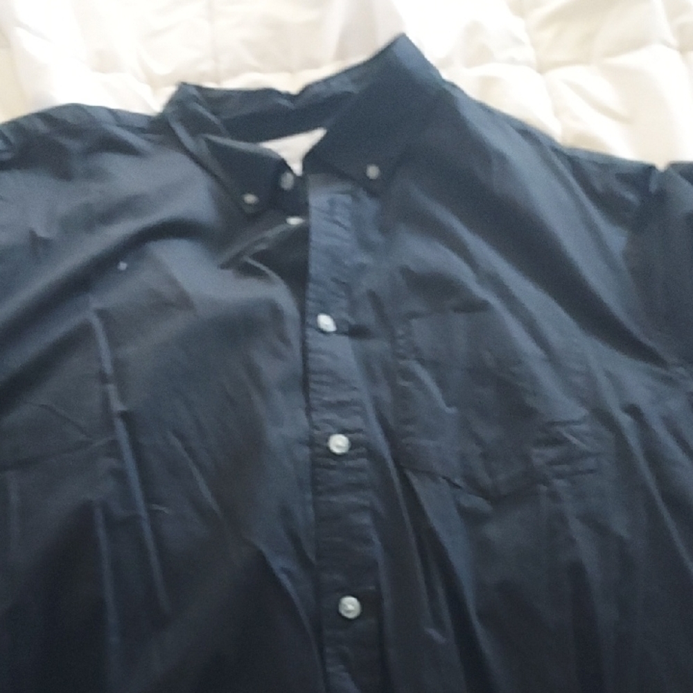Old Navy Men's Navy Casual Button-Down Shirt